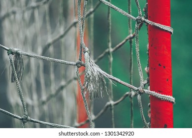 Football Soccer Net In The Street