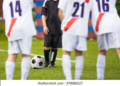 Football Free Kick Wall Hd Stock Images Shutterstock