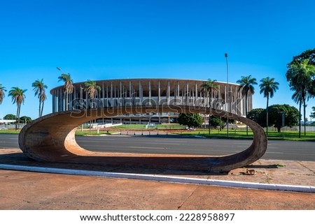 football stadium in the capital city of Brazil, Brasilia