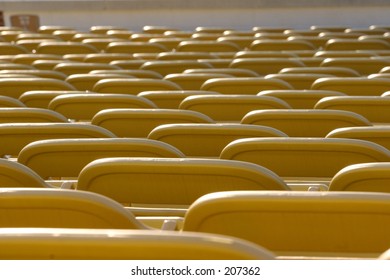 Football Stadium Chairs At Georgia Tech