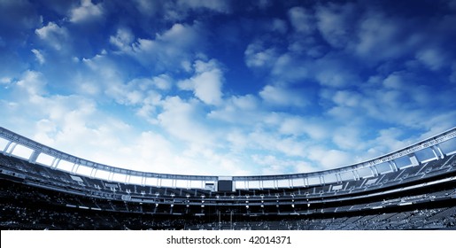 Football Stadium Horizontal - Powered by Shutterstock