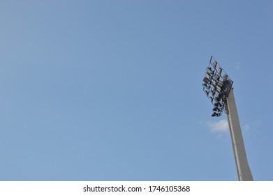 Football Stadium Light Pole Sky Stock Photo 1746105368 | Shutterstock