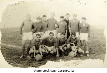 Football Team Before The USSR Match 1948                            