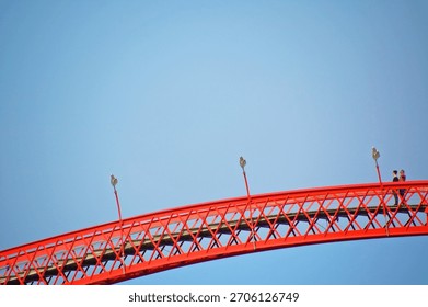Footbridge Python Bridge Amsterdam Eastern Docklands