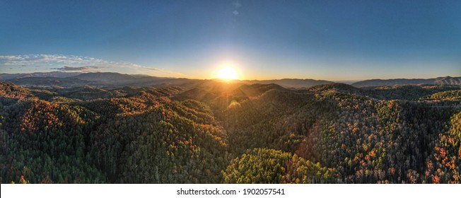 Foothills Parkway In Smoky Mountains