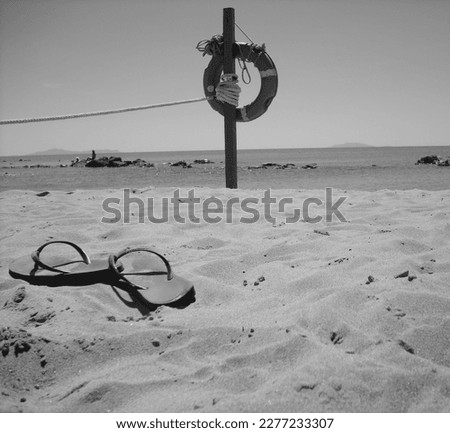 Similar – Image, Stock Photo beach sculptures