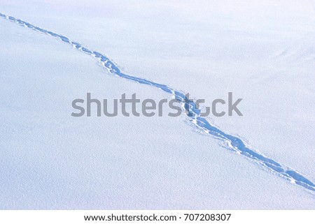 Similar – Image, Stock Photo broken line Ice Snow