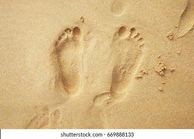 Footprints In The Sand