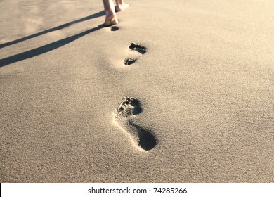 Footprints In The Sand