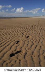 Footprints, Walney Island Beach