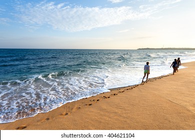 Footsteps On The Beach