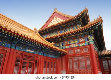 Forbidden City In Beijing, China