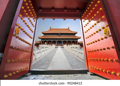 Forbidden City In Beijing , China