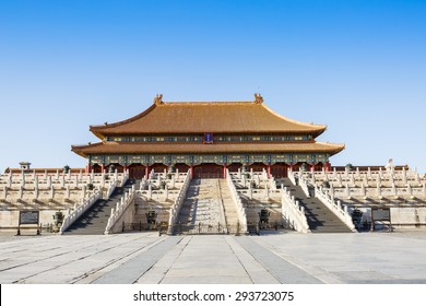 Forbidden City In Beijing,China