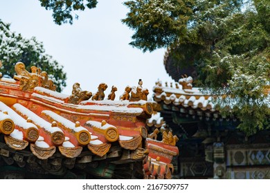 The Forbidden City In Snow