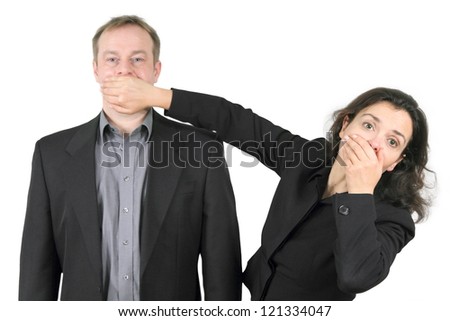 forbidden to speak