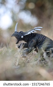 Forced Perspective With Toy Dinosaur