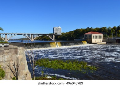 Ford Dam In Minneapolis Minnesota