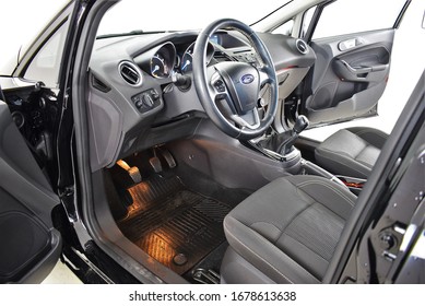 Ford Fiesta 16 Cockpit Interior Details Stock Photo Edit Now