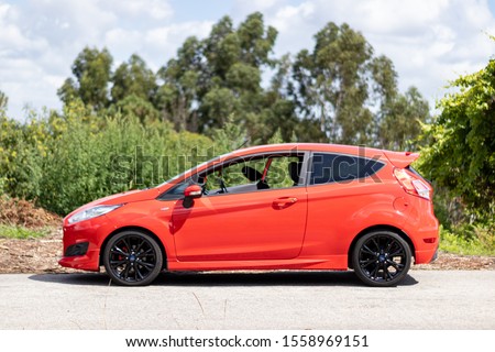 Ford Fiesta ST in Red