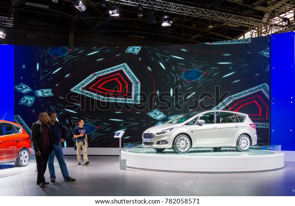 Ford S-Max at Paris Auto Motor Show. Paris, France\
- October 5, 2014.