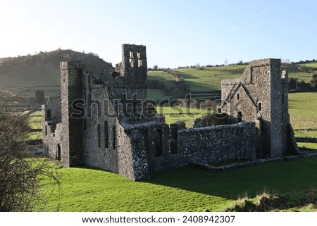Fore Abbey and Fore Village, Ireland