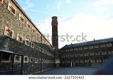Foreboding stone walls at the Crumlin Road Gaol