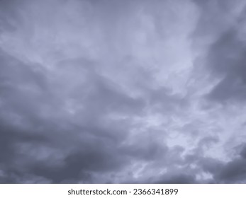Foreboding Storm Clouds over Dramatic Sky