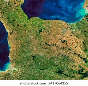 Forecasting DDay. Without the sound advice of meteorologists and geologists working behind the scenes, one of the most consequential battles. Elements of this image furnished by NASA.