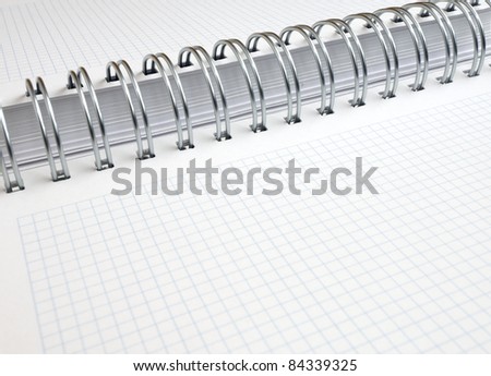 forefront spiral notebook graph paper stock photo edit now spiral notebook with graph paper