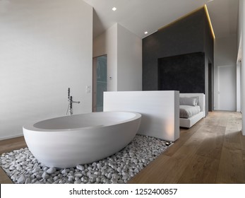 Bathtub In Bedroom Images Stock Photos Vectors Shutterstock