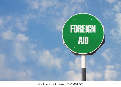 Foreign Aid Sign