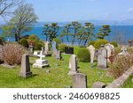 Foreign cemetery in Hakodate Japan