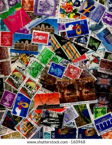 Foreign stamps
