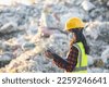 landfill workers