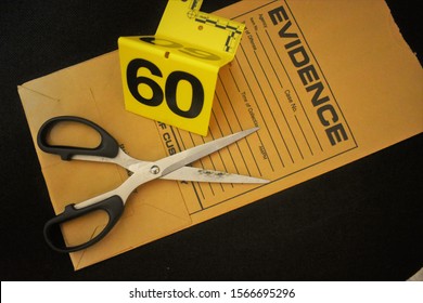 Forensic Tools Evidence Marker Evidence Bag And Scissor