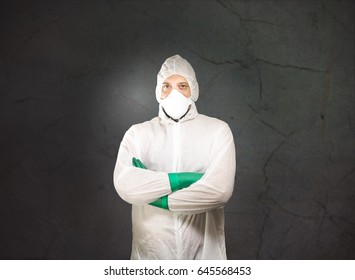 Forensics In Protective Clothing 