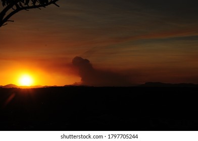 Forest Fires Around Silver City New Mexico