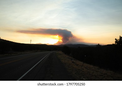 Forest Fires Around Silver City New Mexico