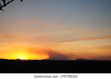 Forest Fires Around Silver City New Mexico