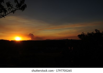 Forest Fires Around Silver City New Mexico