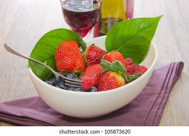 Forest Fruit on the table