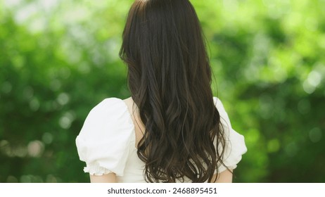 Forest hair care image for women in their 30s - Powered by Shutterstock