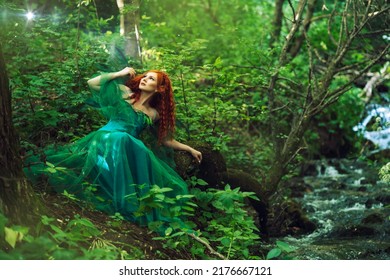 Forest Nymph Rejoices In The Sun's Rays