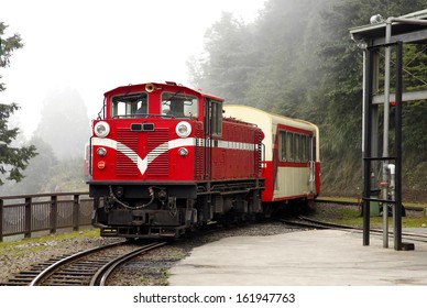 A Forest Train In Taiwan.