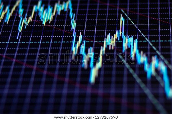 Forex Price Chart Candles Fx Graph Stock Photo Edit Now 1299287590 - 