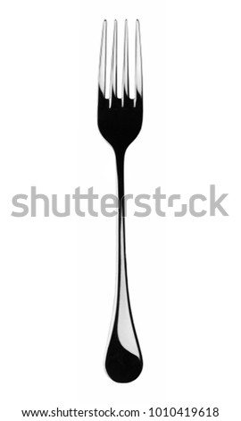 fork isolated on white background