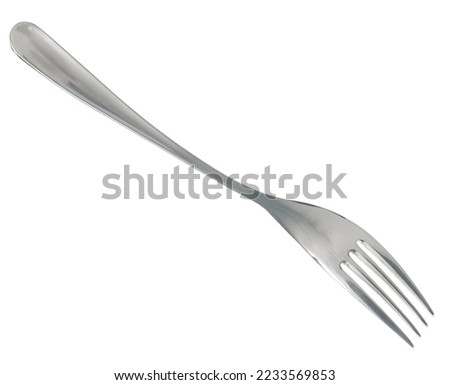 Fork isolated on white background