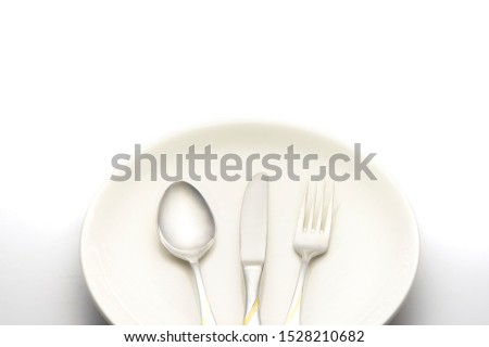 Similar – meal Lunch Crockery Plate