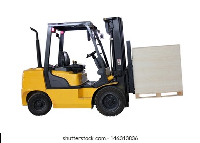 Forklift - Shutterstock ID 146313836